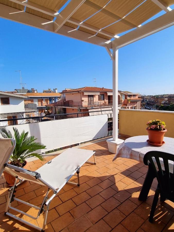 Ferienwohnung Attico Con Terrazzo Relax Ladispoli Exterior foto